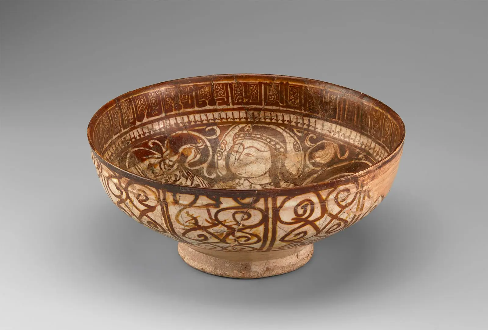 Bowl with Horse and Rider by Unknown artist