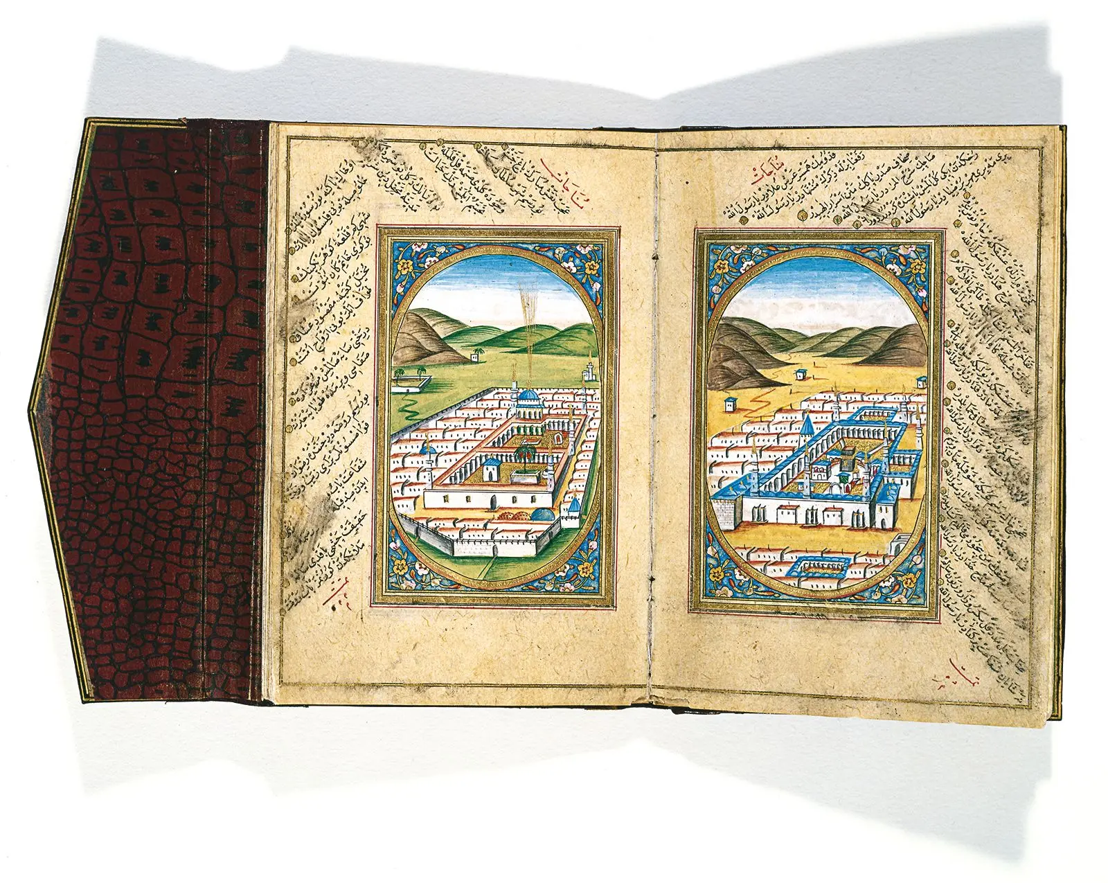 Dala’il al-Khayrat Prayerbook by created for Üsküdar-i Muhammad ‘Aden-I, scribed by Ibrahim al-Hafiz scribe: Ibrahim al-Hafiz patron: Muhammad Adani