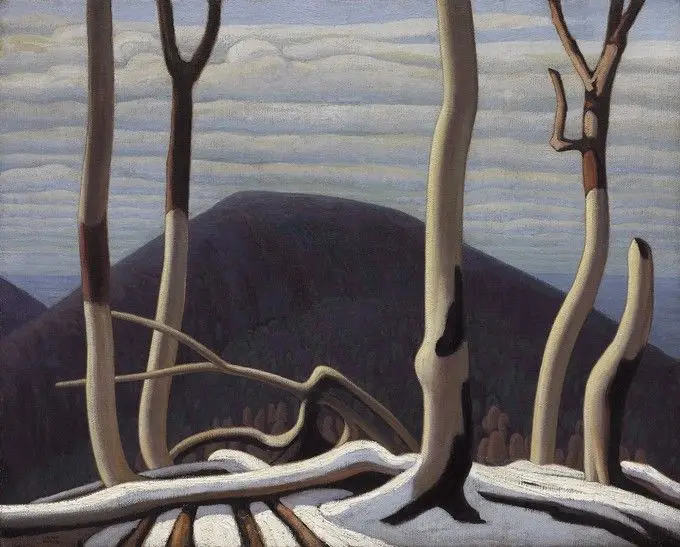 Above Lake Superior by Lawren S. Harris