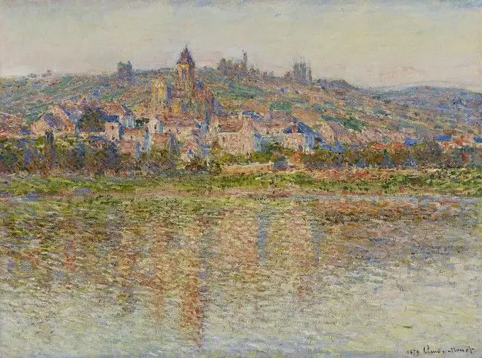 Vétheuil en été by Claude Monet
