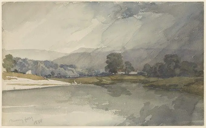 Dinkley Ferry by Seymour Haden