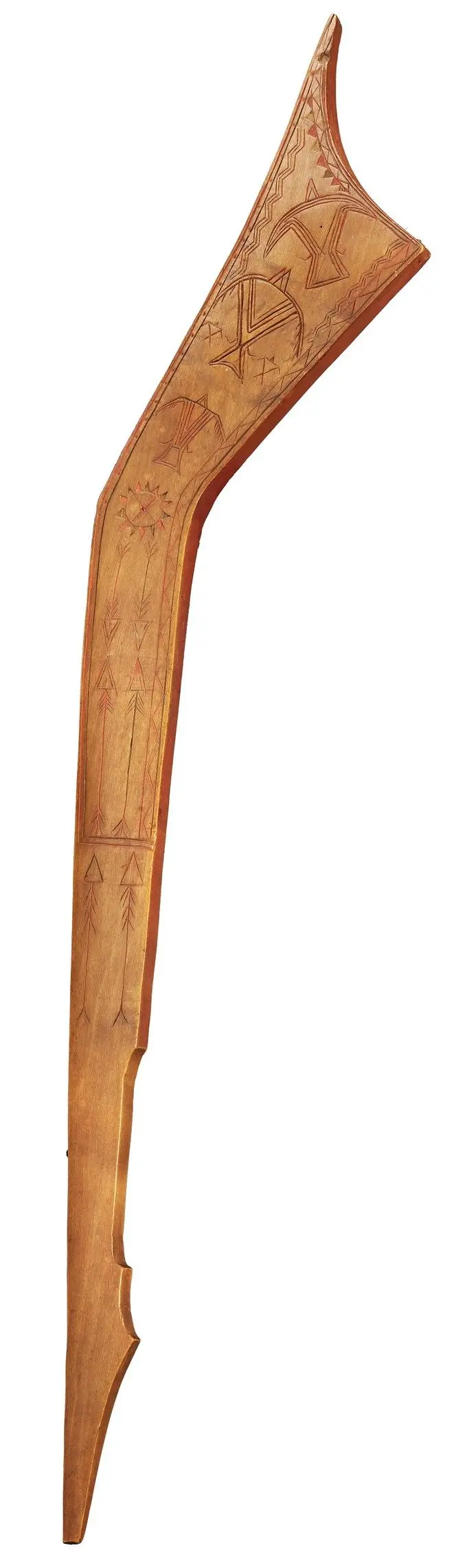 "Gunstock" Club by Anishinaabe