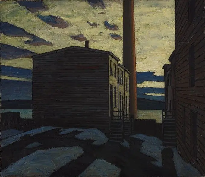 Elevator Court, Halifax by Lawren S. Harris