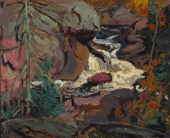 Stream in Algoma by J.E.H. MacDonald