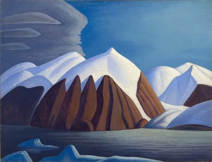 Arctic Peaks, North Shore, Baffin Island by Lawren S. Harris