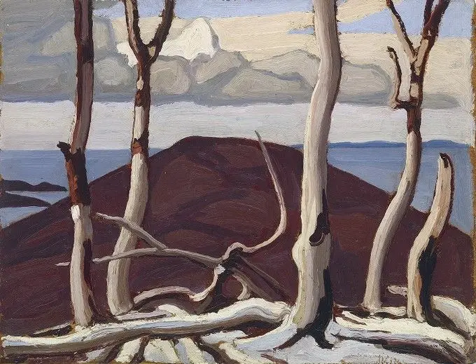 Above Lake Superior by Lawren S. Harris