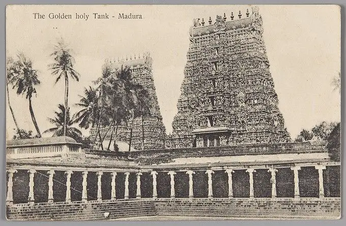'The Golden holy Tank - Madura' by Linnaeus Tripe