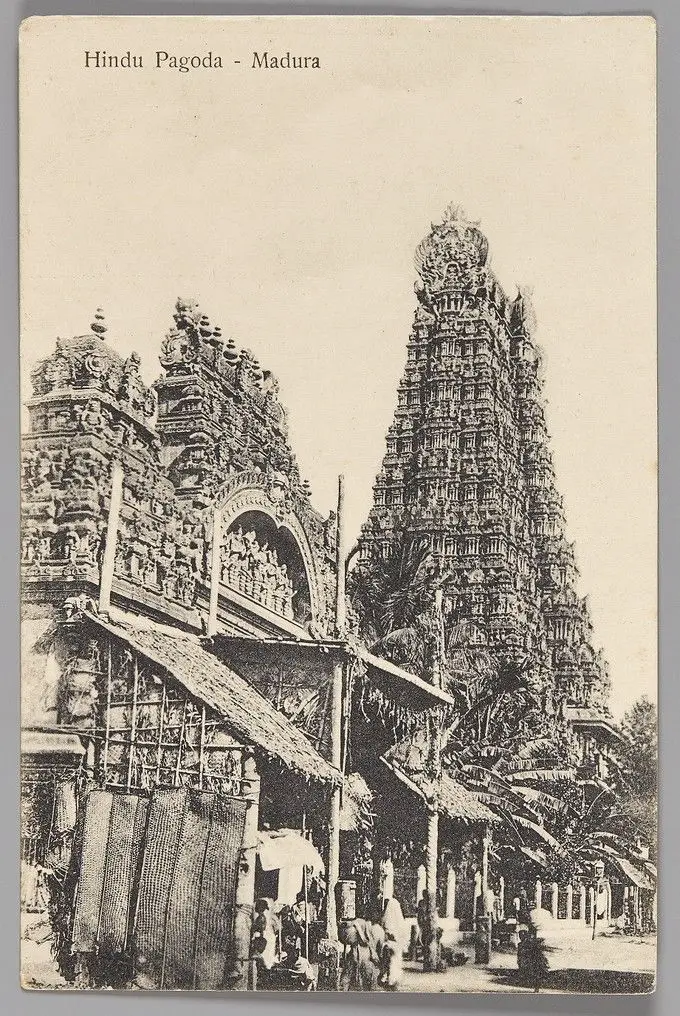 'Hindu Pagoda - Madura' by Linnaeus Tripe