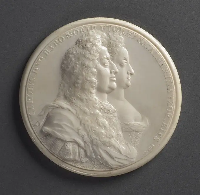 Double Portrait of the Baron and Baroness North and Grey by Jean Cavalier