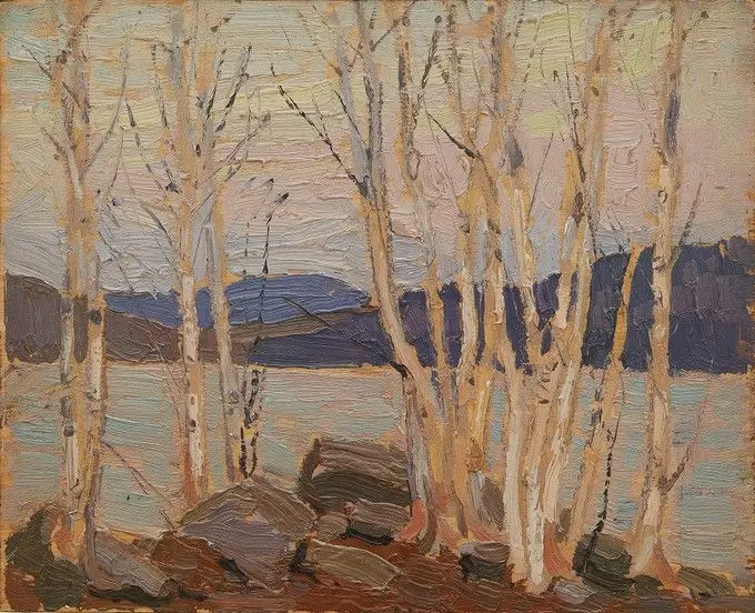 Birch Grove, Algonquin Park by Tom Thomson