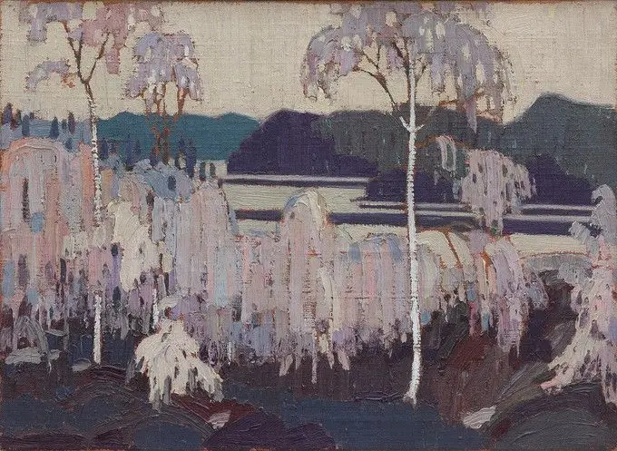 After the Sleet Storm by Tom Thomson