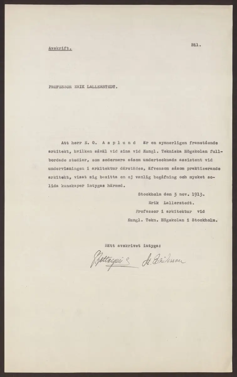 Handling, 1913 by Asplund, Gunnar