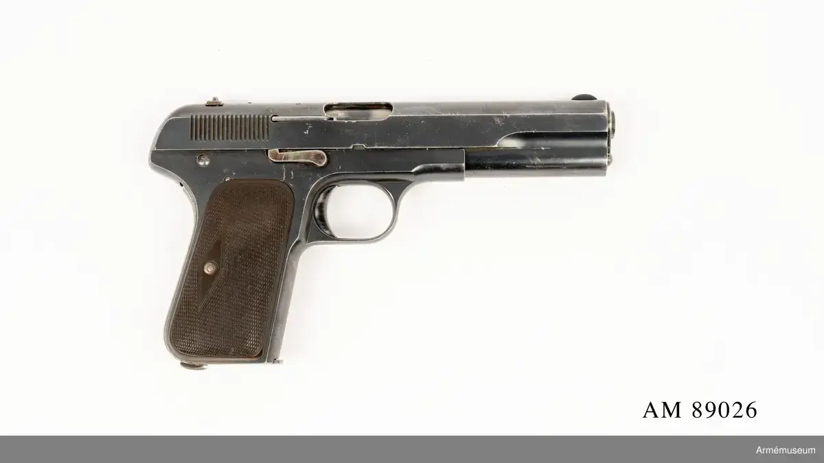 9 mm pistol m/1903 by Fabrique Nationale Alternative names FN