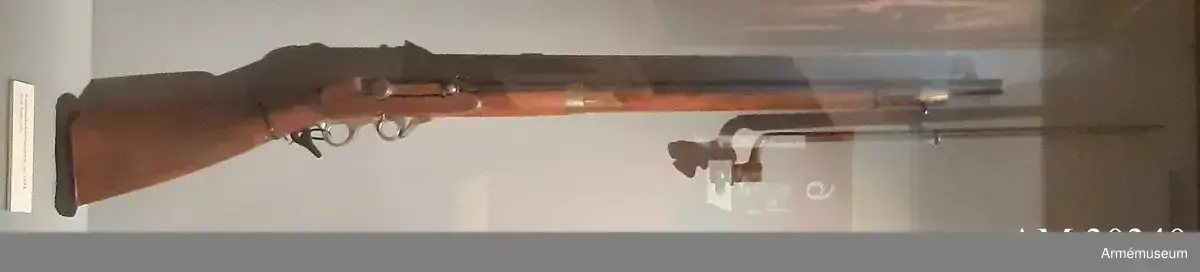 Kammarladdningsgevär m/1851 by PJ Malherbe & Cie a Liege DigitaltMuseum Search in «PJ Malherbe & Cie a Liege»