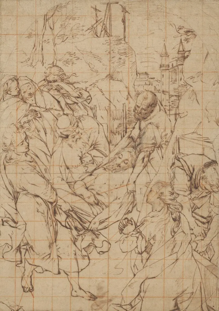 The Entombment of Christ by Federico Barocci (Italian, c. 1535-1612)