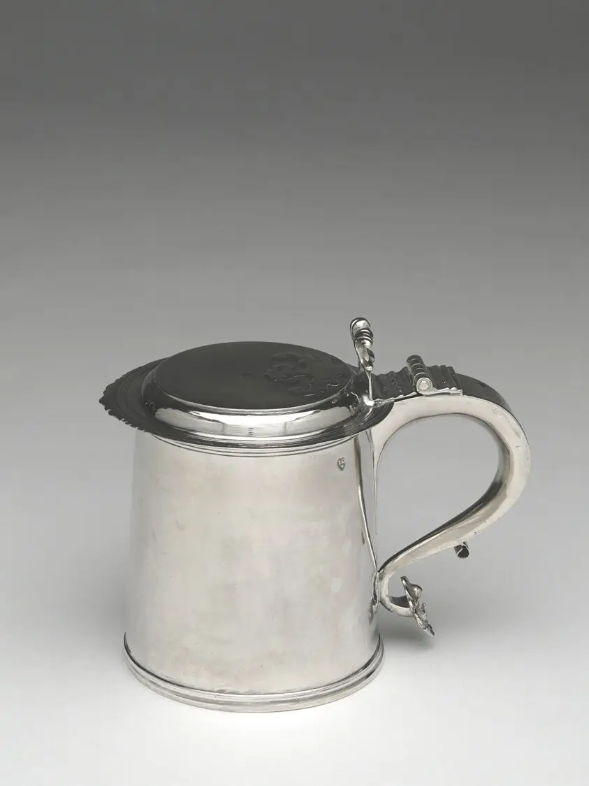 Tankard by Jeremiah Dummer (American, 1645–1718)