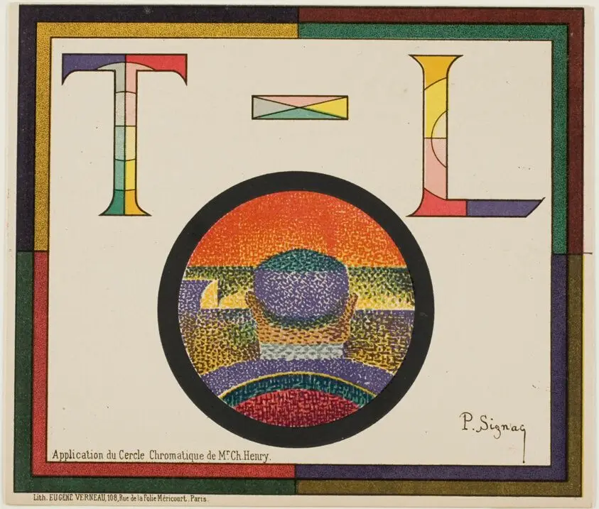 Chromatic Circle by Paul Signac (French, 1863-1935)