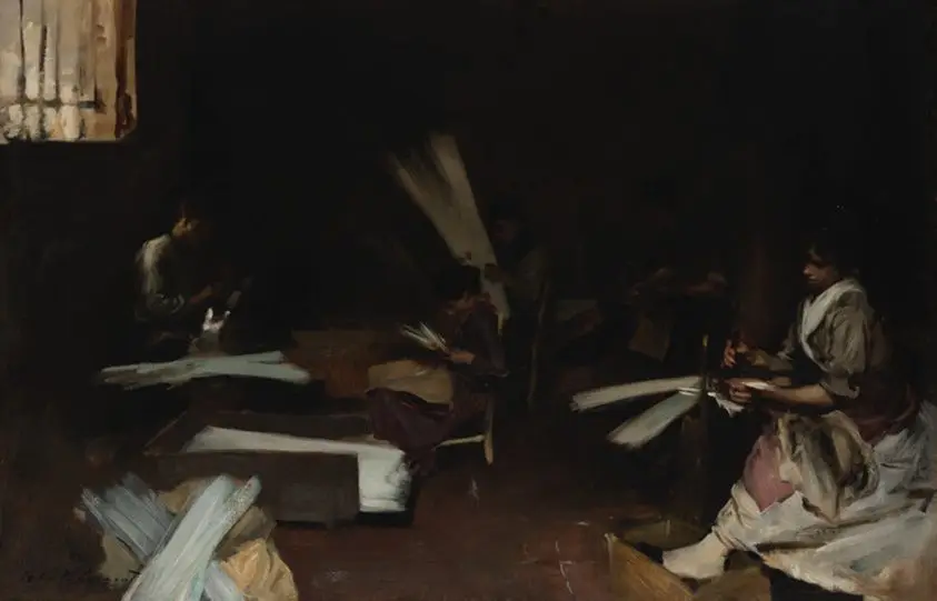 Venetian Glass Workers by John Singer Sargent
