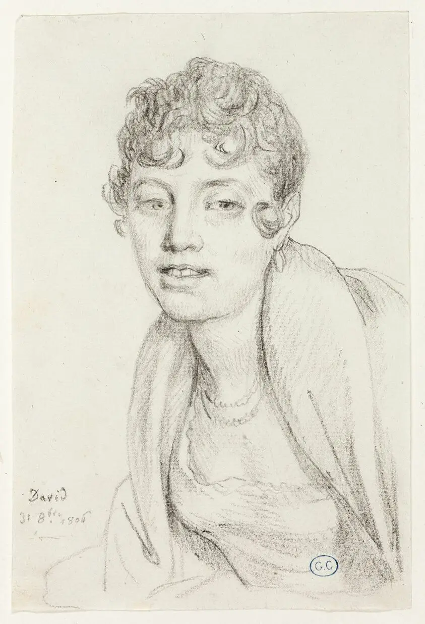 Bust of Angelique Mongez by Jacques-Louis David