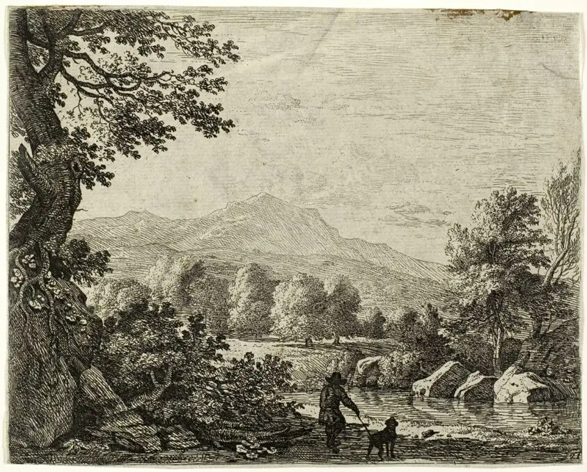 Man with a Dog by Karel Dujardin