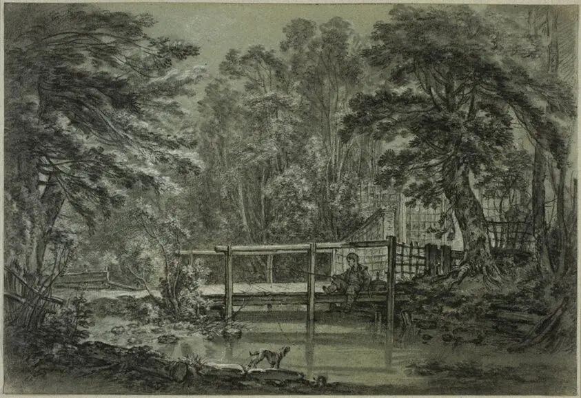 The Fisherboy by François Boucher