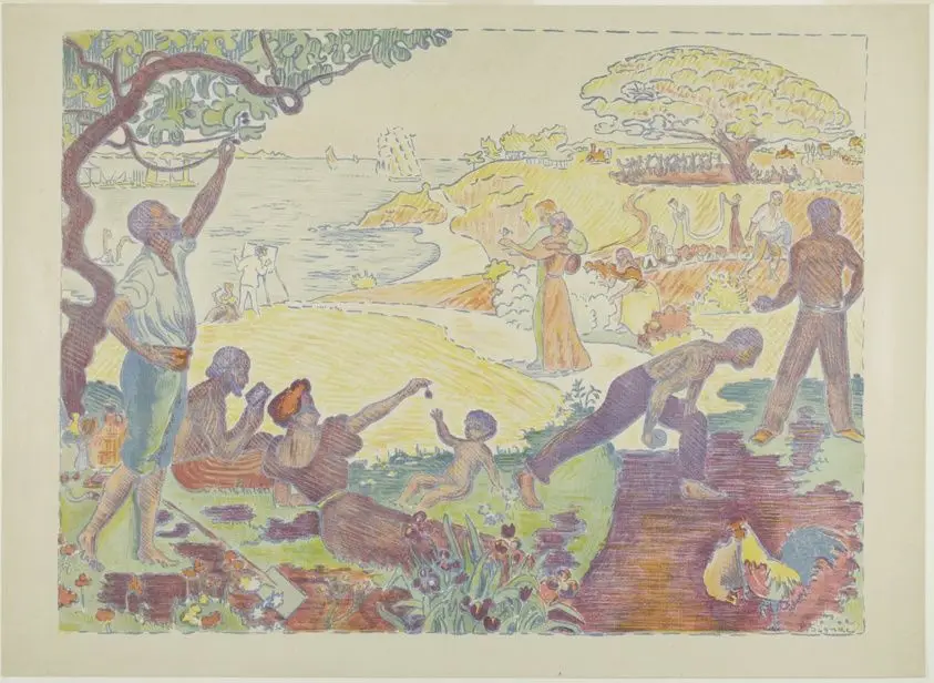 In Times of Harmony by Paul Signac (French, 1863-1935)