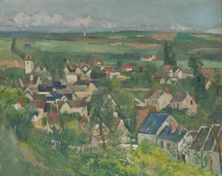 Auvers, Panoramic View by Paul Cezanne