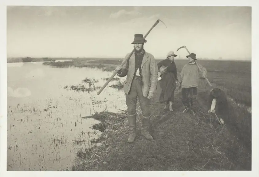 Coming Home from the Marshes by Peter Henry Emerson