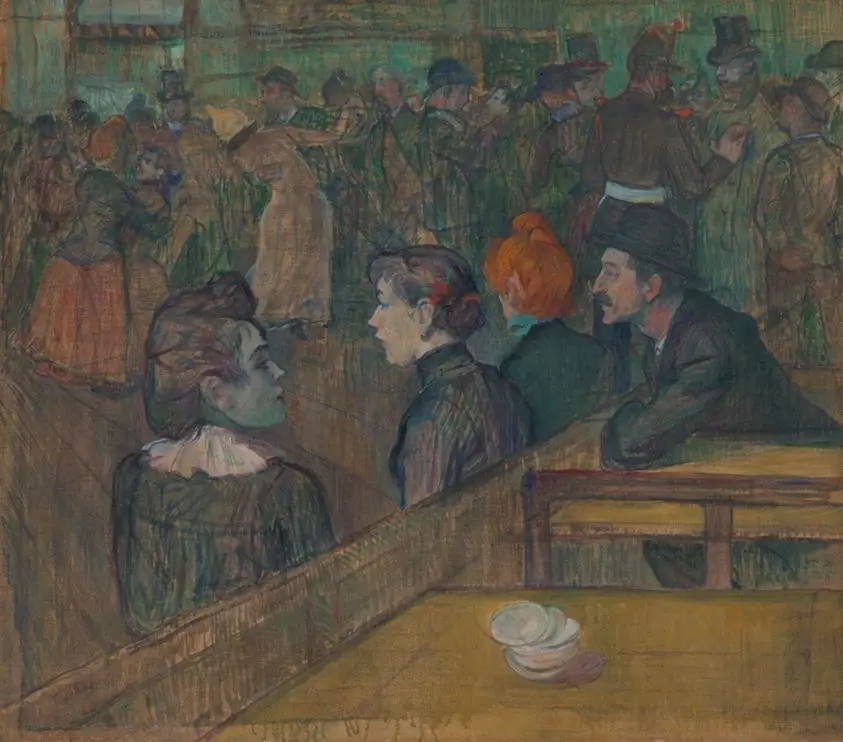 Moulin de la Galette by Henri de Toulouse-Lautrec