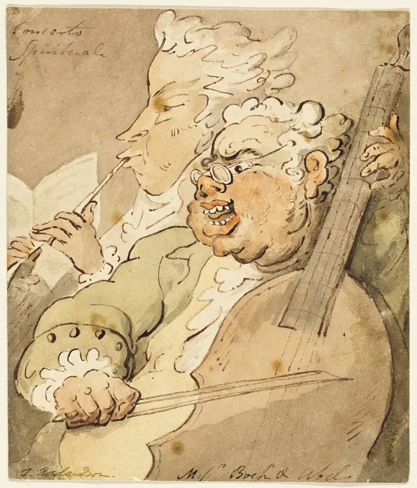 Concerto Spirituale by Thomas Rowlandson