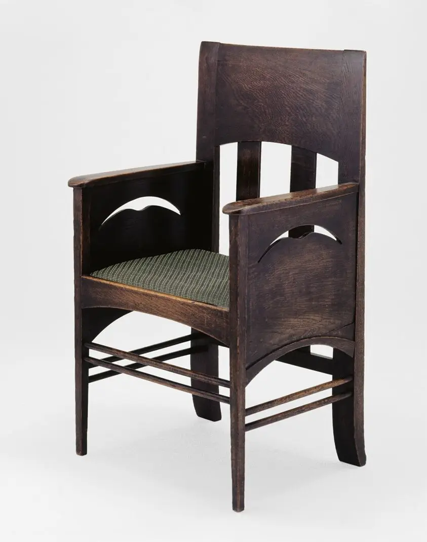 Armchair by Designed by Charles Rennie Mackintosh (Scottish, 1868-1928)