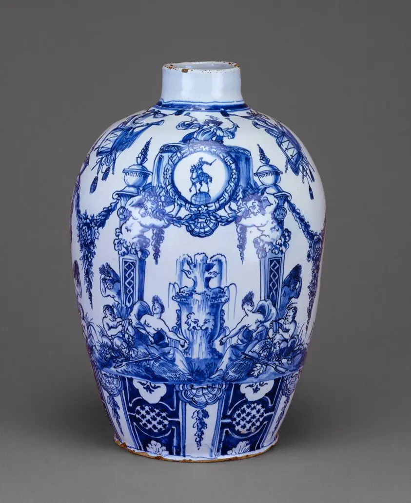 Vase by De Grieksche A (The Greek A) Factory