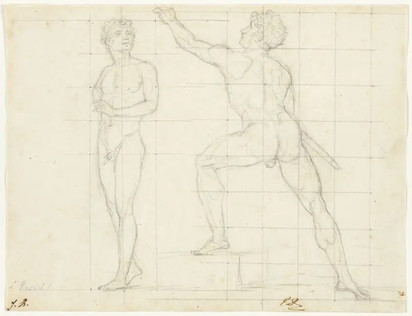 Study for "The Distribution of the Eagles" by Jacques-Louis David