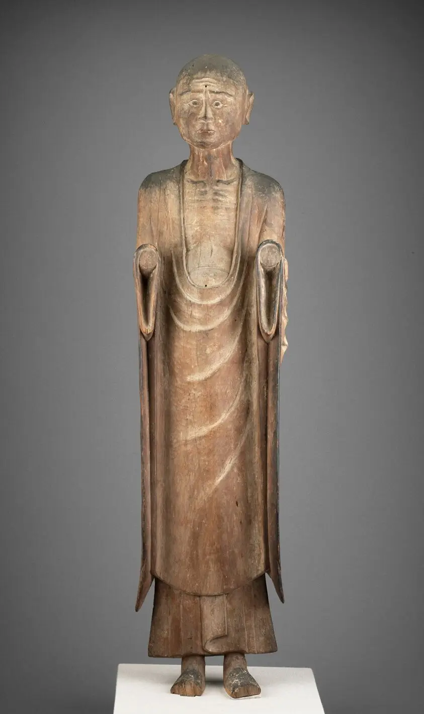 Shinto Deity in the Guise of the Monk Hyeja by Japan