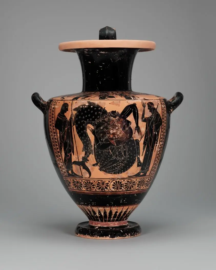 Hydria (Water Jar) by a painter of the Leagros group