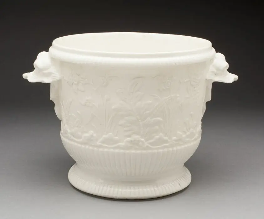 Wine Bottle Cooler by Saint-Cloud Porcelain Manufactory