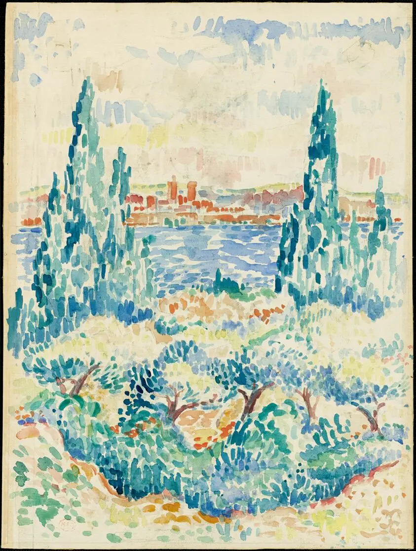 Antibes by Henri Edmond Cross