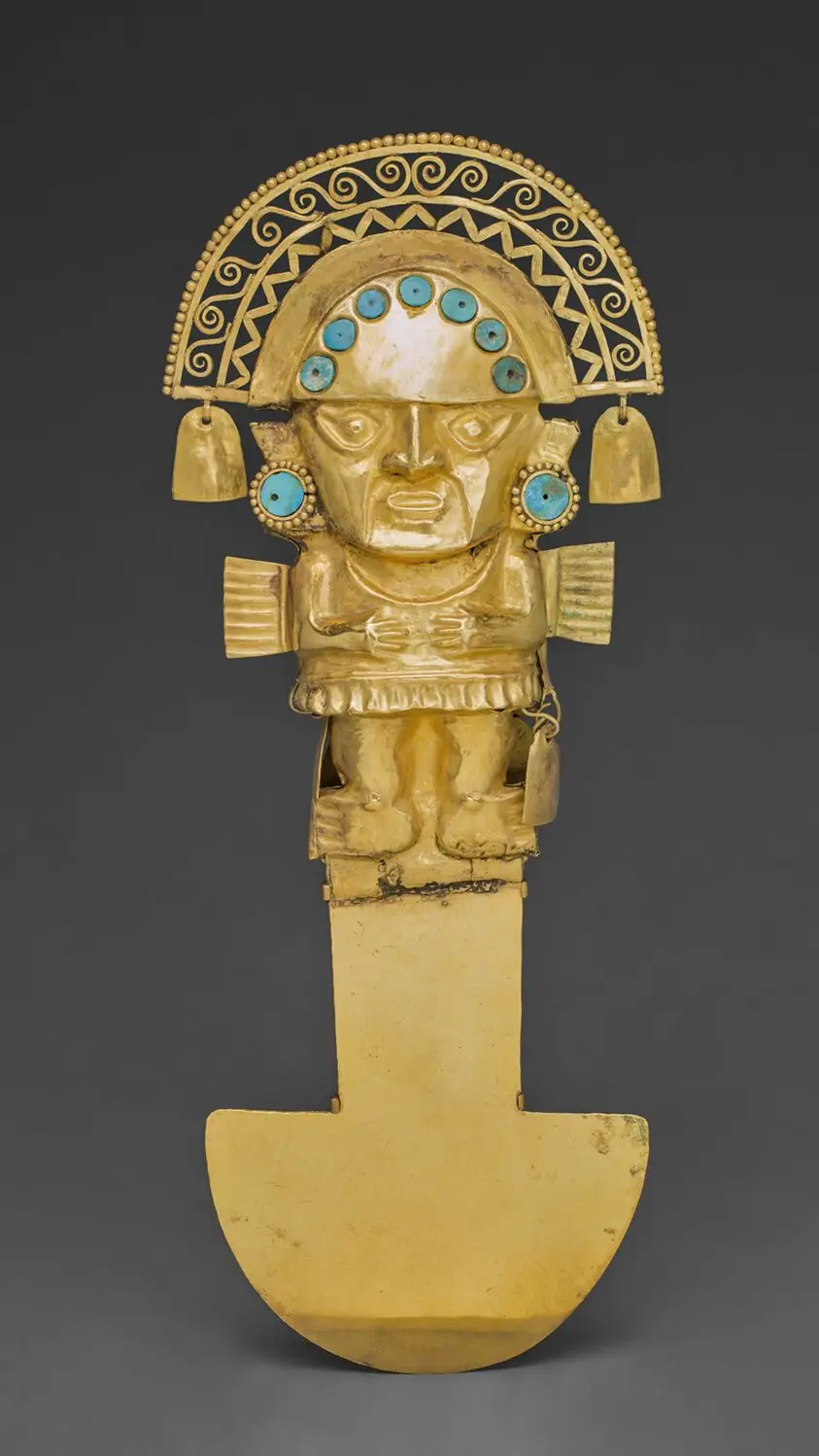 Ceremonial Knife (Tumi) by Chimú
