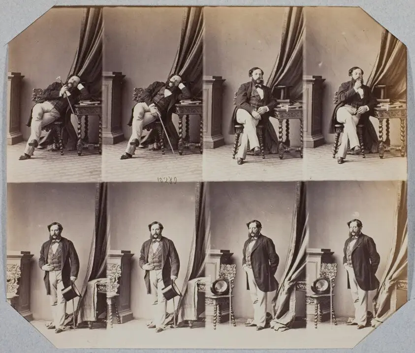 Napoléon Coste by André-Adolphe-Eugène Disdéri