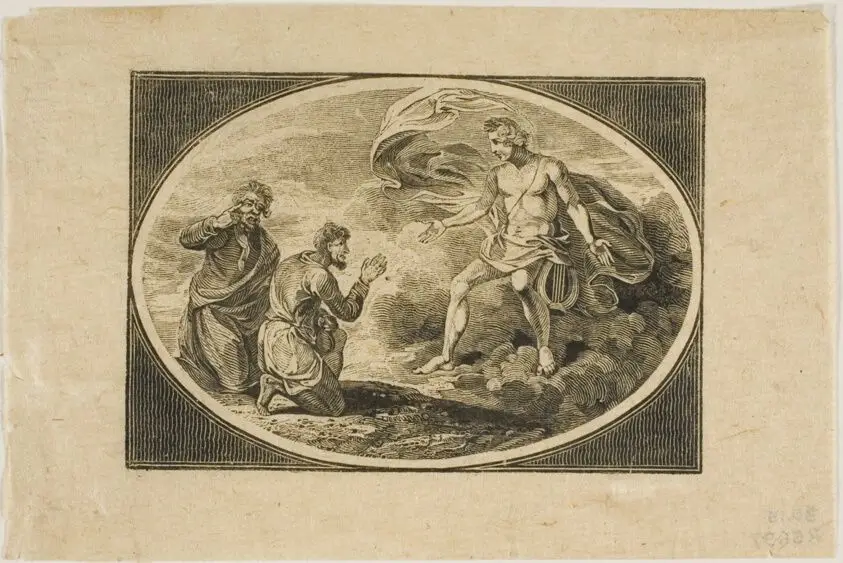 Fable: The Envious Man and the Covetous by Thomas Bewick