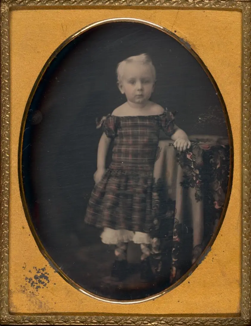 Untitled (Portrait of a Child) by Mathew B. Brady