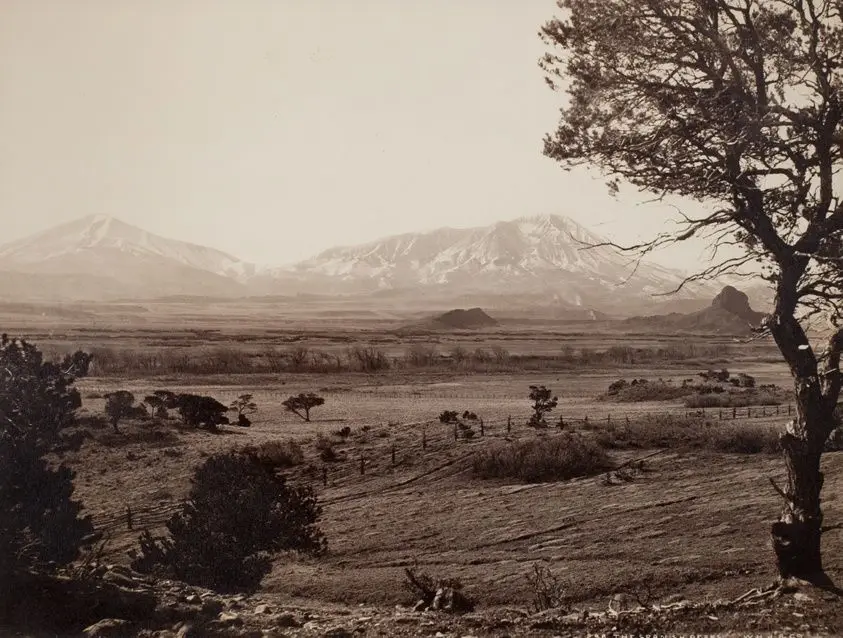 The Spanish Peaks by William Henry Jackson
