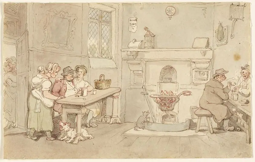 Ale House by Thomas Rowlandson