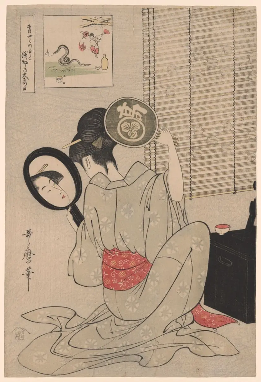 Takashima Ohisa by Kitagawa Utamaro 喜多川 歌麿