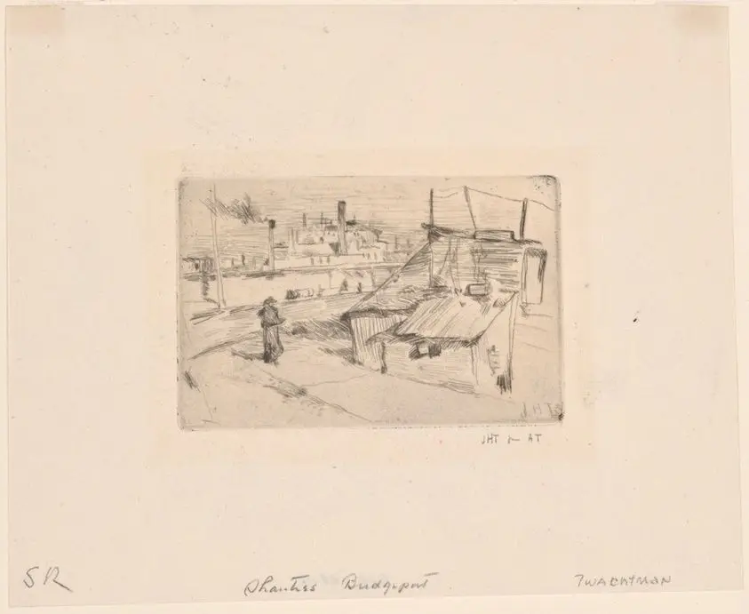 Shanties and Factories by John Henry Twachtman