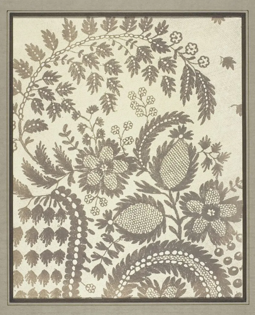 Lace by William Henry Fox Talbot