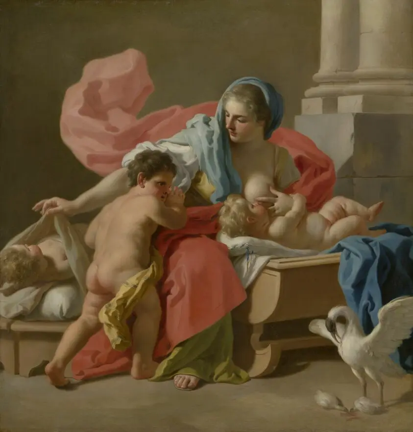 Allegory of Charity by Francesco de Mura