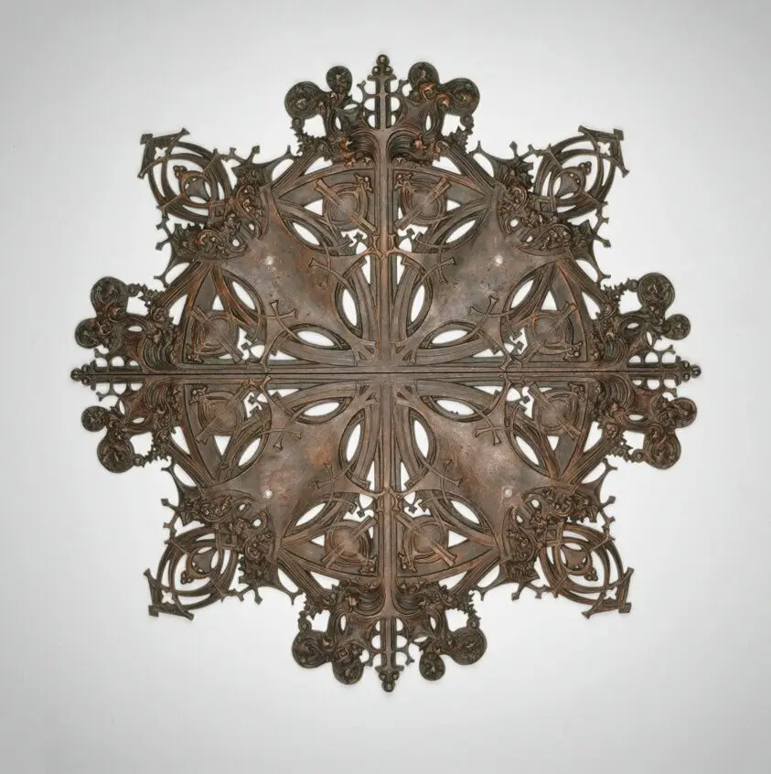 Elevator Grille Ornament from the Schlesinger and Mayer Store, Chicago, Illinois by Louis H. Sullivan