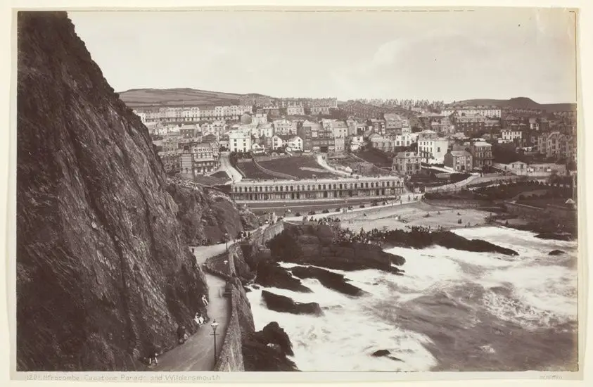 Ilfracombe, Capstone Parade and Wildersmouth by Francis Bedford