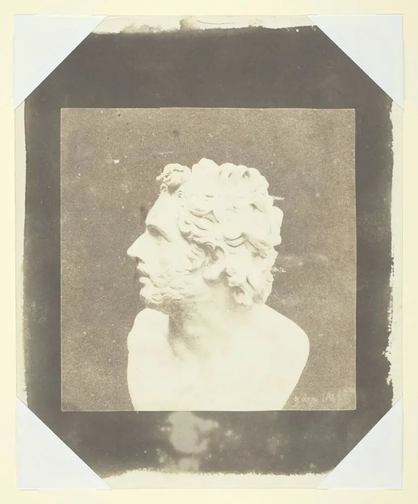 Bust of Patroclus by William Henry Fox Talbot
